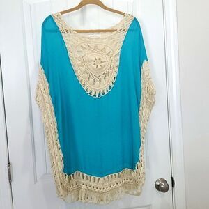 Paradise USA Boho, Womans Tunic/ Cover up.